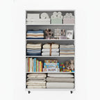 Modern 5 Drawer Dresser With Wheels