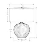 Lighting, Table Lamp, Ceramic, Contemporary - Black