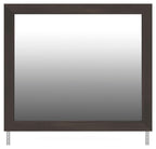 Shaehartin - Bedroom Mirror - Dark Brown