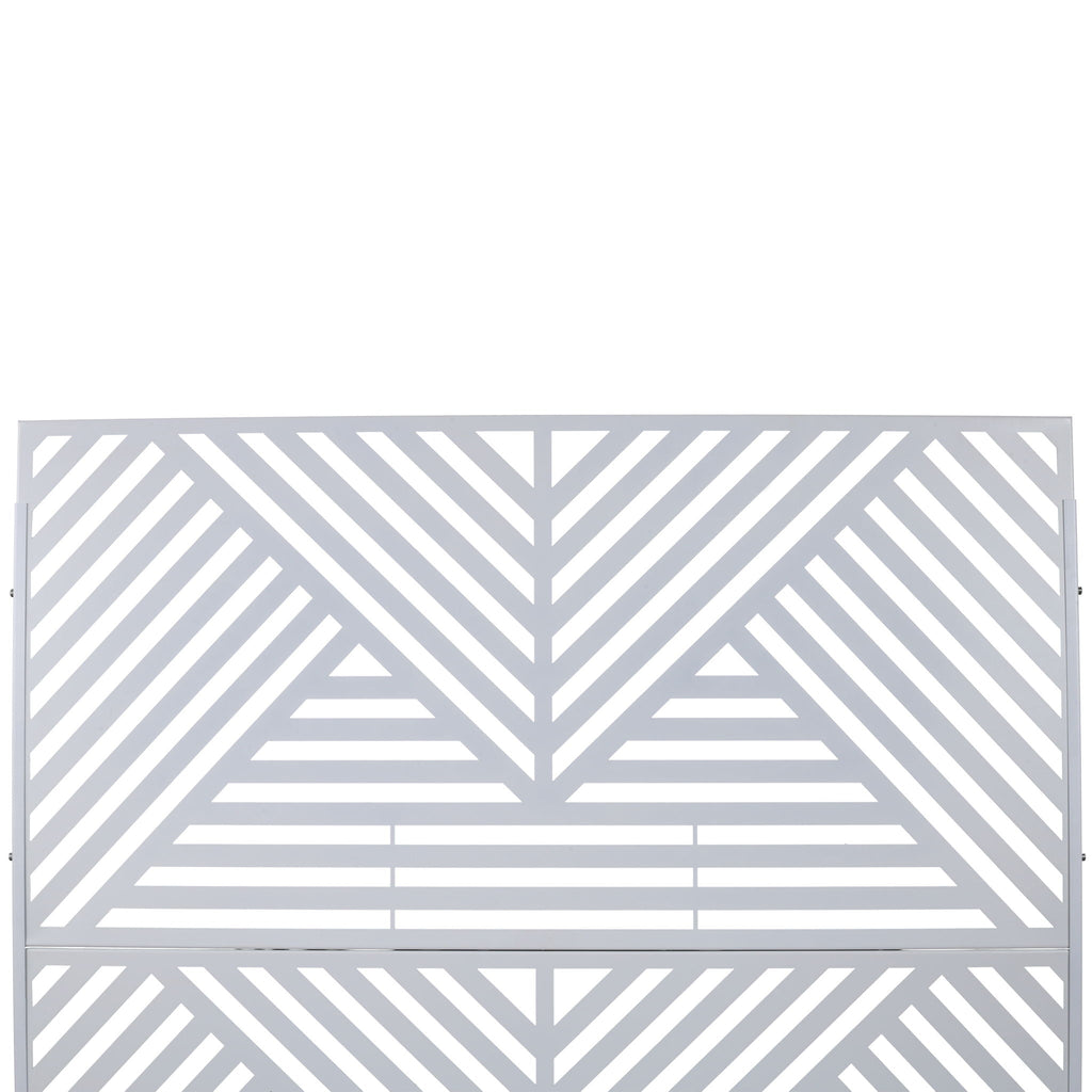 Freestanding Outdoor & Indoor Freestanding Metal Privacy Screen