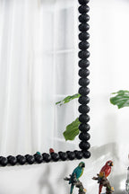 Rectangle Mirror, Wall Mirror For Living Room Bedroom Entryway - Black