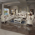 Vendome - 31" End Table - Antique Pearl