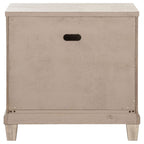 Pembroke 2-drawer Nightstand Bedside Table Washed Oak
