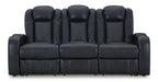 Fyne-dyme - Power Reclining Sofa With Adj Headrest