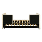 Twin Size Upholstered Daybed With Pop Up Trundle