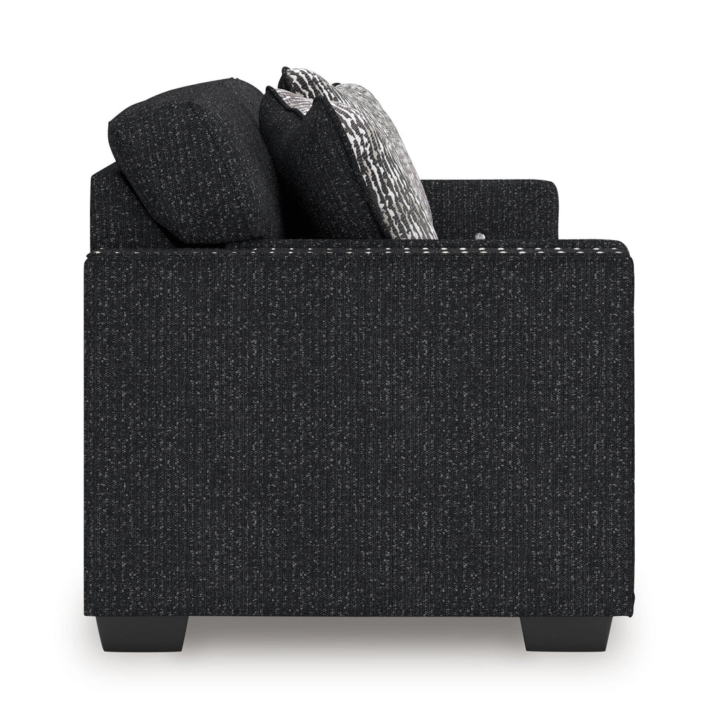 Jasmine Peaks - Sofa - Coal