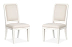 Willowbrook - Upholstered Side Chair (Set of 2) - Egg Shell White