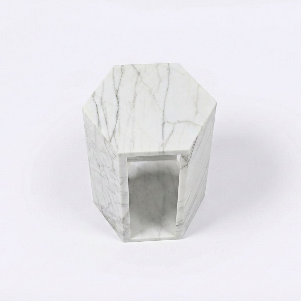 Modern Minimalist Hexagon Side Table
