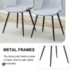 Modern Medieval Style Restaurant Cushioned Chairs With Suede Backrests