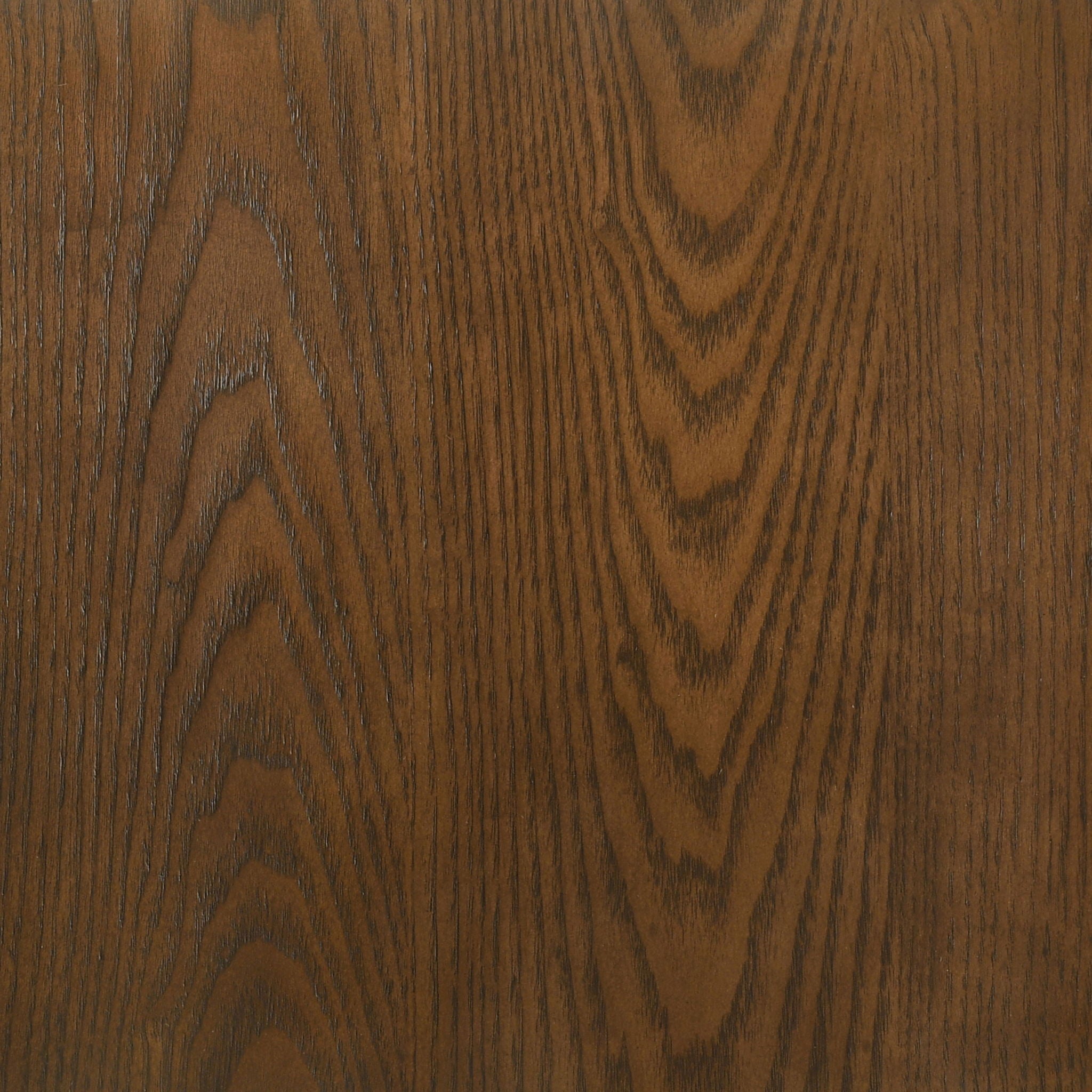 Franklin Round Wood Pedestal Side End Table Dark Brown
