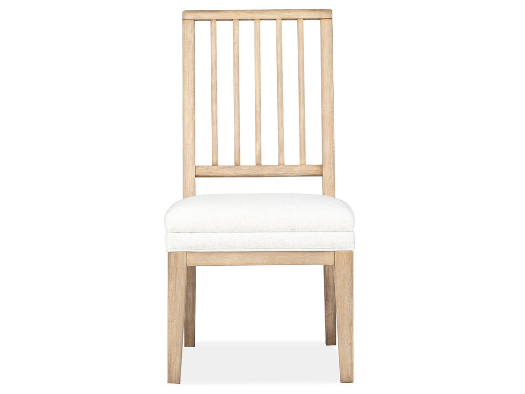 Coventry - Upholstered Side Chair With Solid Wood Back (Set of 2) - Honey Wheat