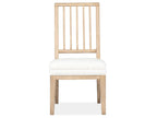 Coventry - Upholstered Side Chair With Solid Wood Back (Set of 2) - Honey Wheat