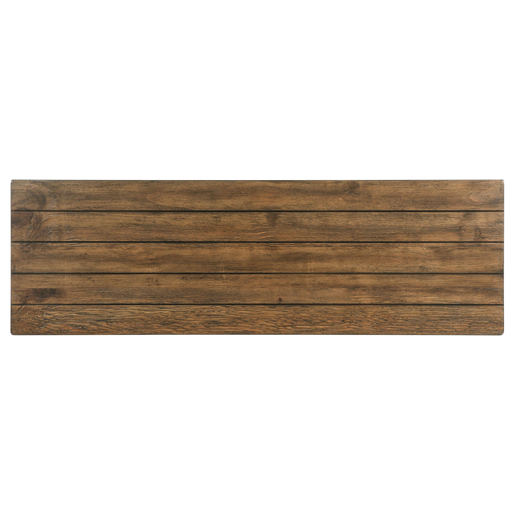 Payne Wood Entryway Sofa Console Table Distressed Brown