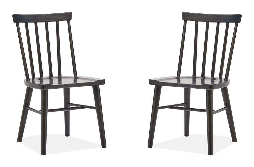 Lindon - Dark Dining Side Chair (Set of 2) - Dark Brown