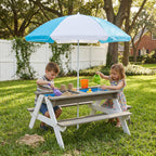 Kids Picnic Table With Sand And Water Table Conversion