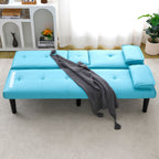 Sofa Bed With Foldable Design And Cup Holder
