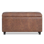 Cosmopolitan - Upholstered Storage Ottoman