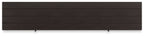 Darborn - 88" TV Stand With Electric Infrared Fireplace Insert - Gray / Brown
