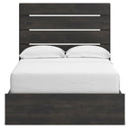 Hollivern - Panel Bed With Storage