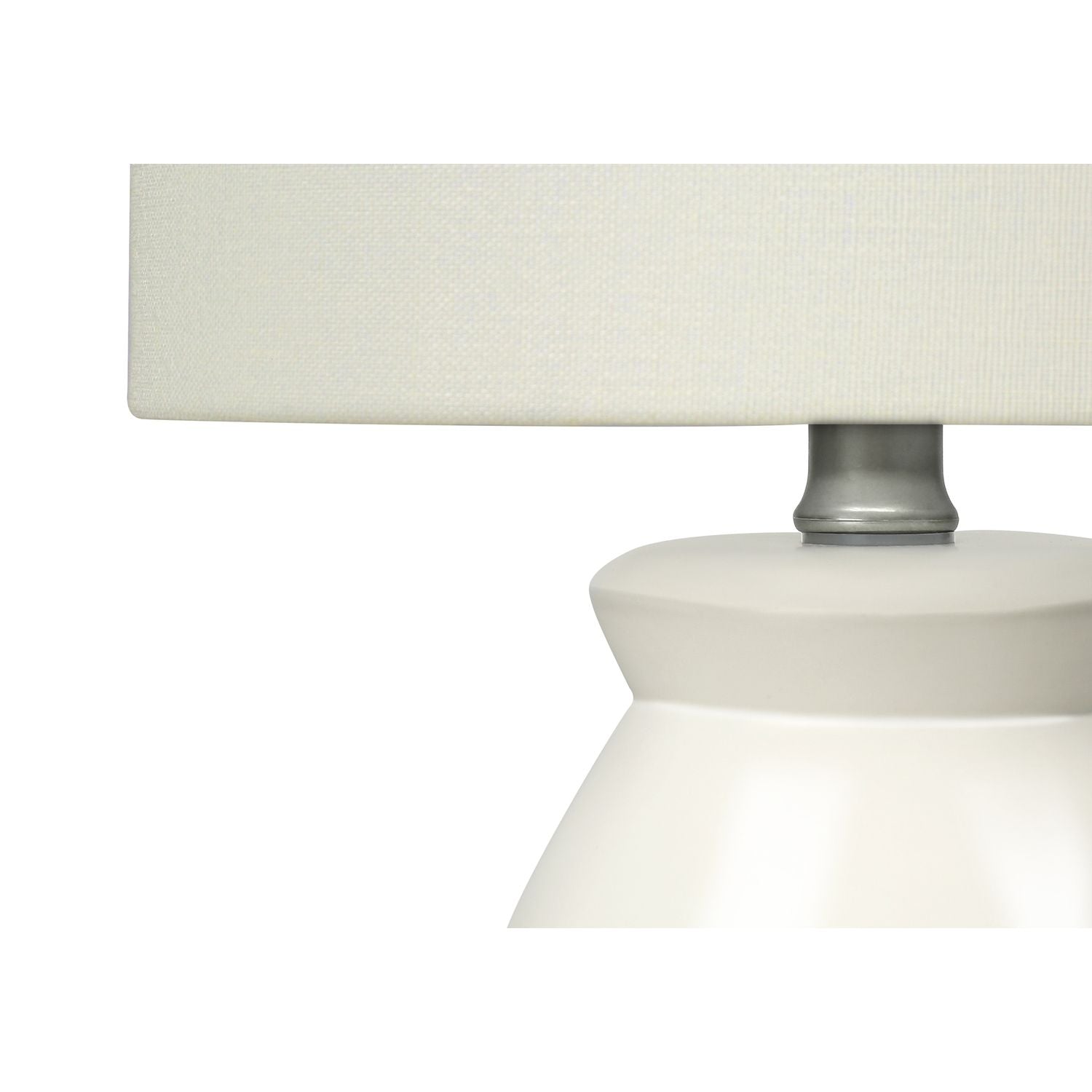 Lighting, Table Lamp Modern - Cream