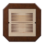 Bishop - Reversible Chess Checker Game Table With Game Tray (Chess Fingures Not Included) - Cherry