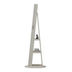 Swivel Jewelry Cabinet With Full Length Mirror