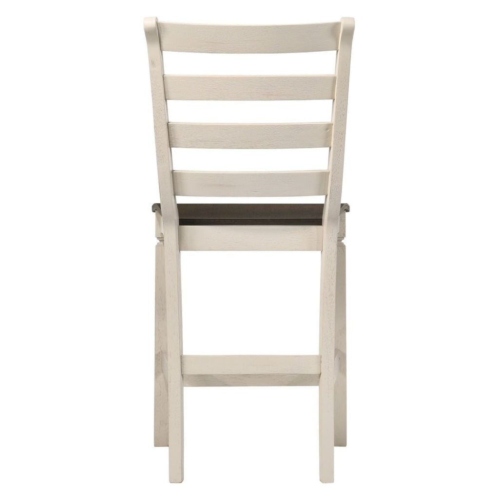 Tasnim - Counter Height Chair (Set of 2) - Oak & Antique White