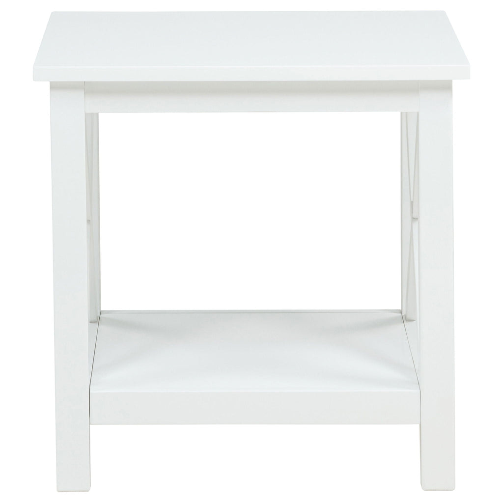 Skyview 3-piece Rectangular Lift Top Coffee Table Set White