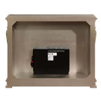 Sorina - Fireplace - Antique Silver