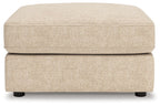Seyler - Oversized Accent Ottoman - Sand