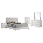 Kendall 5-piece Eastern King Bedroom Set White