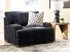 Whitmore Manor - Chair And A Half - Black Pearl