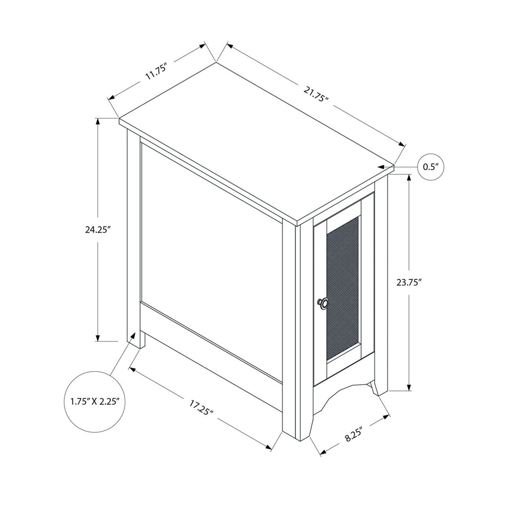 Accent End Table Transitional Versatile Design