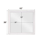 Katia - Mirror - Rustic Gray & Weathered White