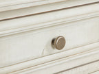 Newport - Chairside End Table - Alabaster