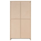 Alejo 2-door Engineered Wood Tall Cabinet Grey Driftwood