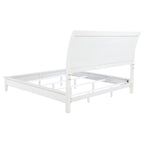 Bexhill 56-inch Upholstered Eastern King Panel Bed White