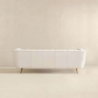 Lamattina - Genuine Italian Channel Tufted Sofa