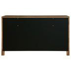 Maderia 8-drawer Dresser Cabinet Walnut