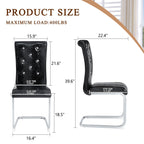 Elegant Design Upholstered Dining Chairs
