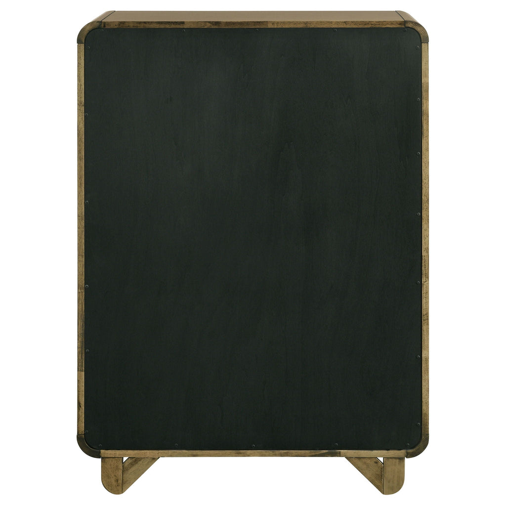 Amsbury 5-drawer Chest of Drawers Nutmeg