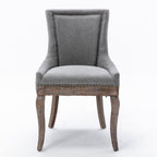 Ultra - Side Dining Chair, Nail Head (Set of 2)