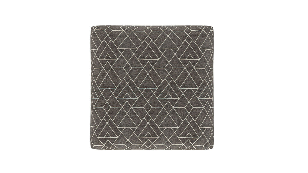 Reddington - Cocktail Ottoman - Umber