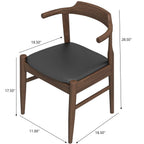 Leon - Mid-Century Modern Dining Chair (Set of 2)