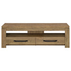 Elkton 2-drawer Engineered Wood 59-inch TV Stand Mango