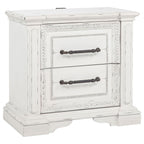 McKinney 4-piece California King Bedroom Set Vintage White