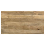 Benton Rectangular Solid Wood Coffee Table Natural