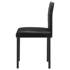 Garza Upholstered Dining Side Chair Black (Set of 4)