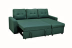 Convertible L Shaped Sectional Sleeper Sofa Bed, Saving Pull Out Couch