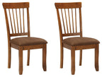 Berringer - Dining UPH Side Chair (Set of 2) - Rustic Brown